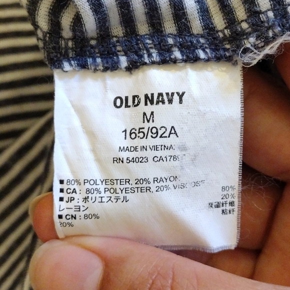 Old Navy - Striped Long Sleeves Tee - Picture 11 of 12